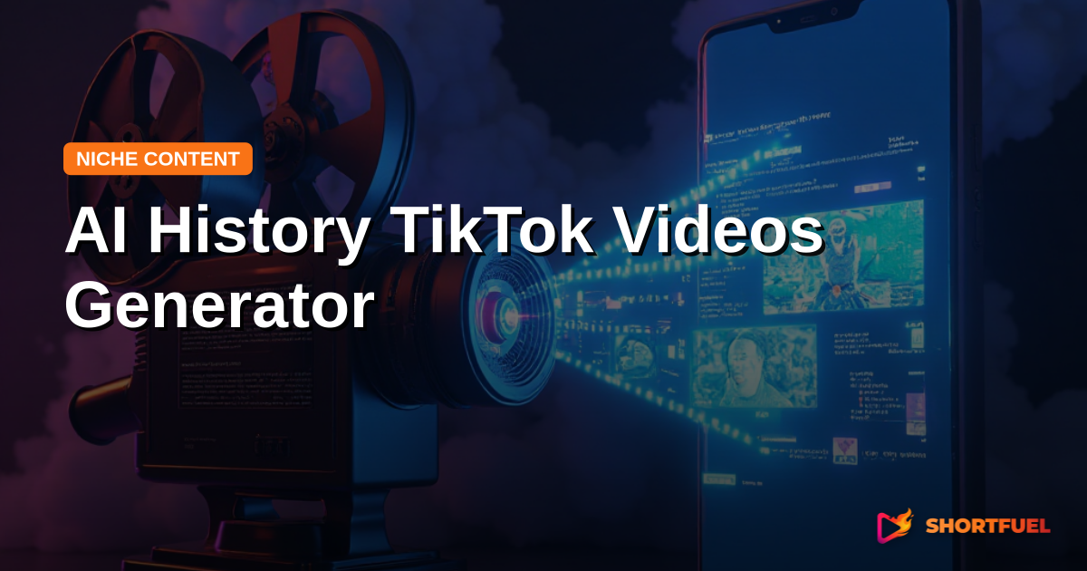 AI History TikTok Videos Generator